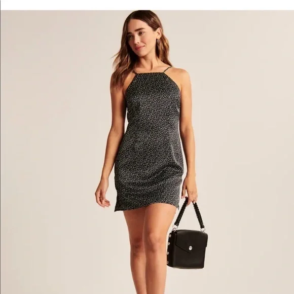 Abercrombie Aline Halter Slip Dress